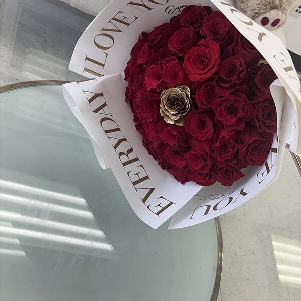 Everyday I Love You Red Rose Bouquet