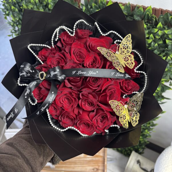I Love You 24 Red Rose Bouquet